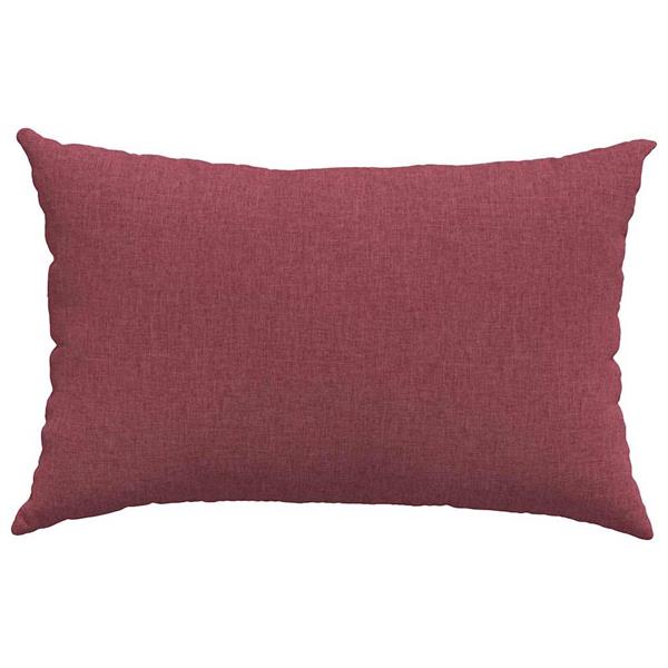 Grote foto vidaxl sofa kussens 2 pcs wijnrood 60 x 40 cm stof huis en inrichting woningdecoratie