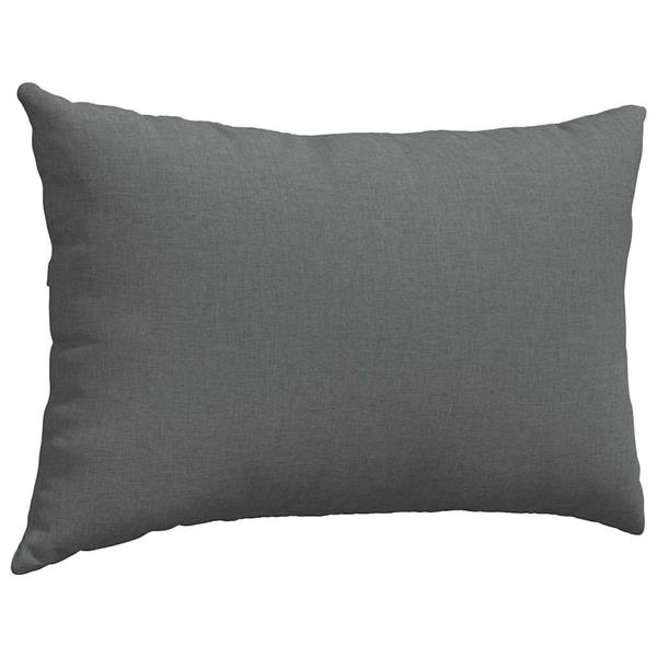 Grote foto vidaxl sofa kussens 2 pcs donkergrijs 60 x 40 cm stof huis en inrichting woningdecoratie