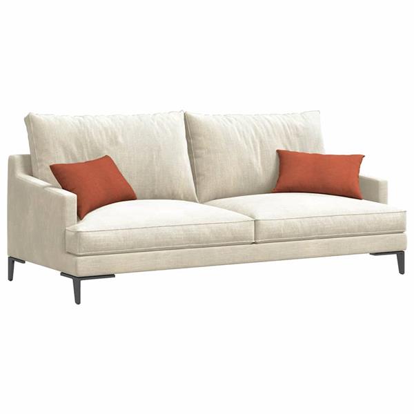 Grote foto vidaxl sofa kussens 2 pcs rood oranje 50 x 30 cm katoen stof huis en inrichting woningdecoratie