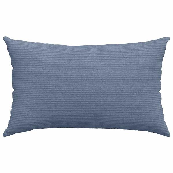Grote foto vidaxl sofa kussens 2 pcs blauw 50 x 30 cm katoen stof huis en inrichting woningdecoratie