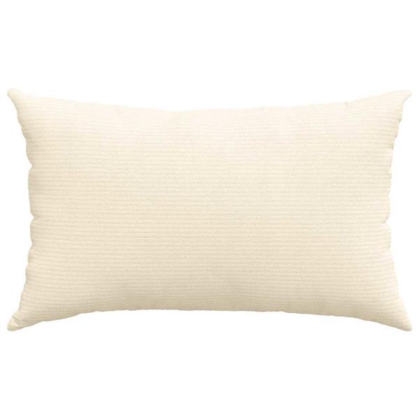 Grote foto vidaxl sofa kussens 2 pcs cr me 50 x 30 cm katoen stof huis en inrichting woningdecoratie