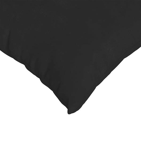 Grote foto vidaxl sofa kussens 2 pcs zwart 50 x 30 cm stof huis en inrichting woningdecoratie