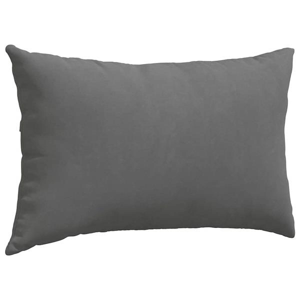 Grote foto vidaxl sofa kussens 2 pcs donkergrijs 50 x 30 cm stof huis en inrichting woningdecoratie