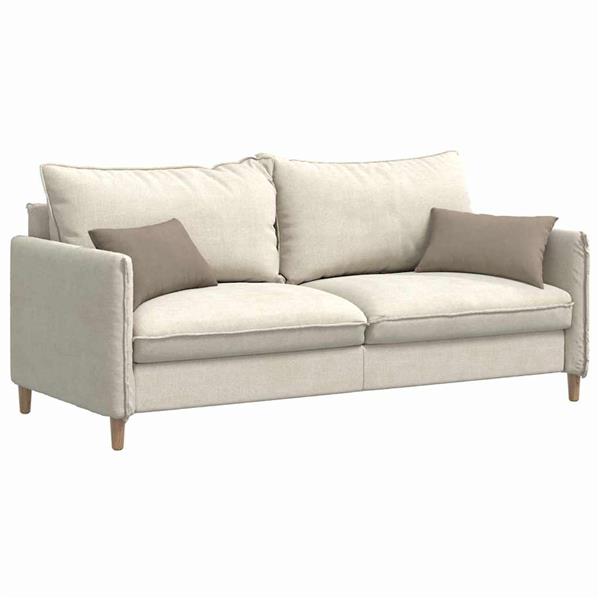 Grote foto vidaxl sofa kussens 2 pcs taupe 50 x 30 cm stof huis en inrichting woningdecoratie