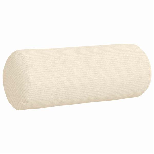 Grote foto vidaxl bolster kussens 2 pcs cr me 15 x 40 cm katoen stof huis en inrichting woningdecoratie