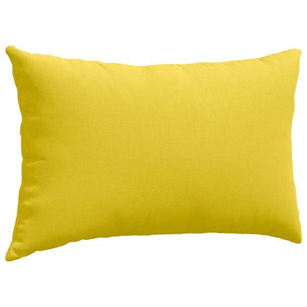 Grote foto vidaxl sofa kussens 2 pcs lichtgeel 50 x 30 cm stof huis en inrichting woningdecoratie