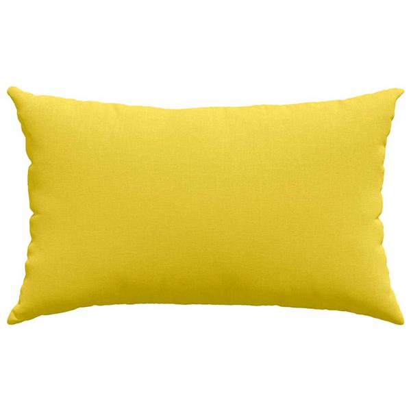 Grote foto vidaxl sofa kussens 2 pcs lichtgeel 50 x 30 cm stof huis en inrichting woningdecoratie