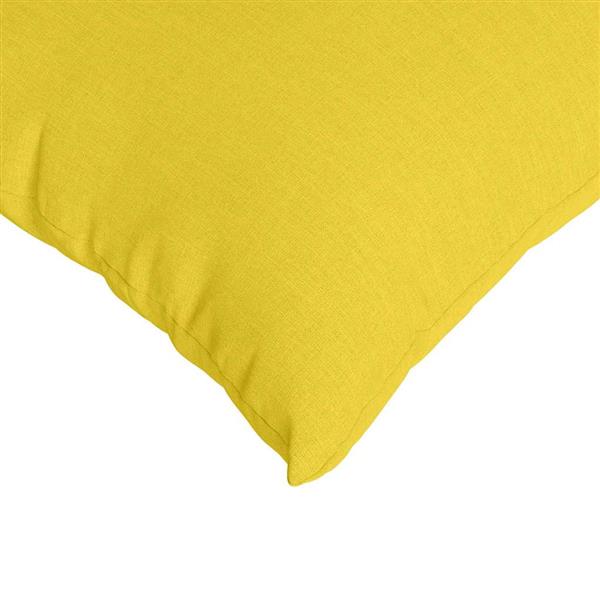 Grote foto vidaxl sofa kussens 2 pcs lichtgeel 50 x 30 cm stof huis en inrichting woningdecoratie