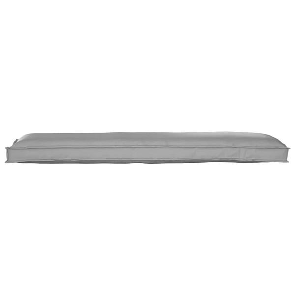 Grote foto vidaxl palletkussen voor bank grijs 150 x 40 x 8 cm oxford stof huis en inrichting woningdecoratie