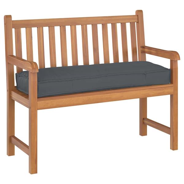 Grote foto vidaxl palletkussen voor bank antraciet 120 x 40 x 8 cm oxford stof huis en inrichting woningdecoratie