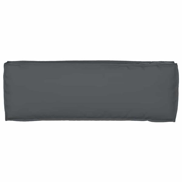 Grote foto vidaxl palletkussen voor bank antraciet 120 x 40 x 8 cm oxford stof huis en inrichting woningdecoratie