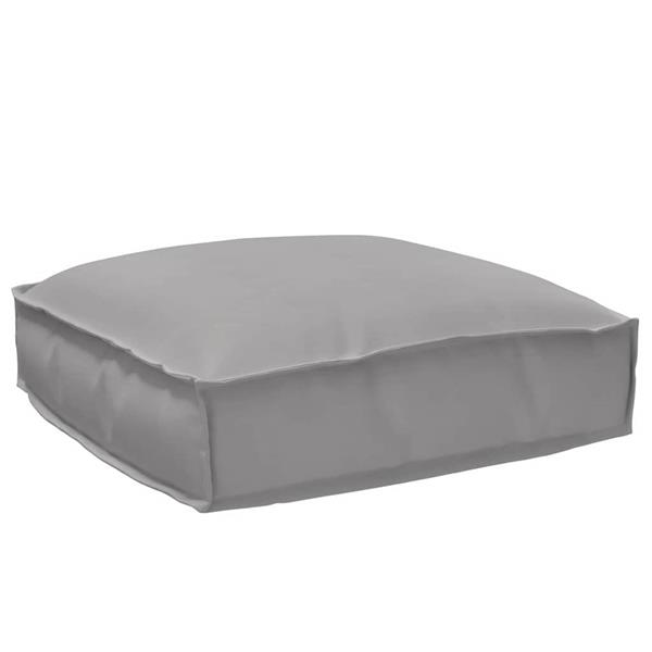 Grote foto vidaxl palletkussen voor zitting grijs 50 x 50 x 12 cm oxford stof huis en inrichting woningdecoratie