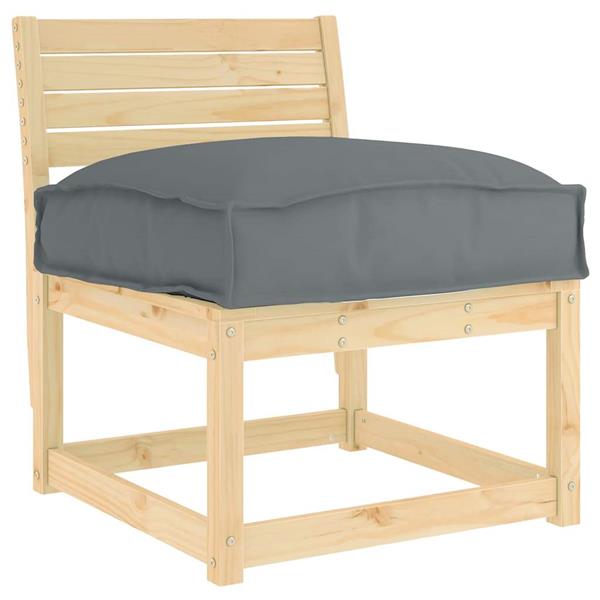 Grote foto vidaxl palletkussen voor zitting antraciet 50 x 50 x 12 cm oxford stof huis en inrichting woningdecoratie