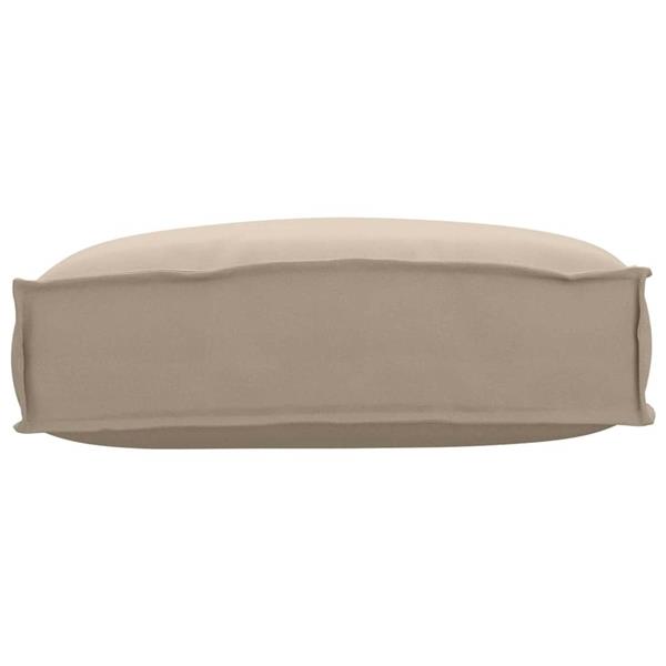 Grote foto vidaxl palletkussen voor rugleuning taupe 50 x 40 x 12 cm oxford stof huis en inrichting woningdecoratie