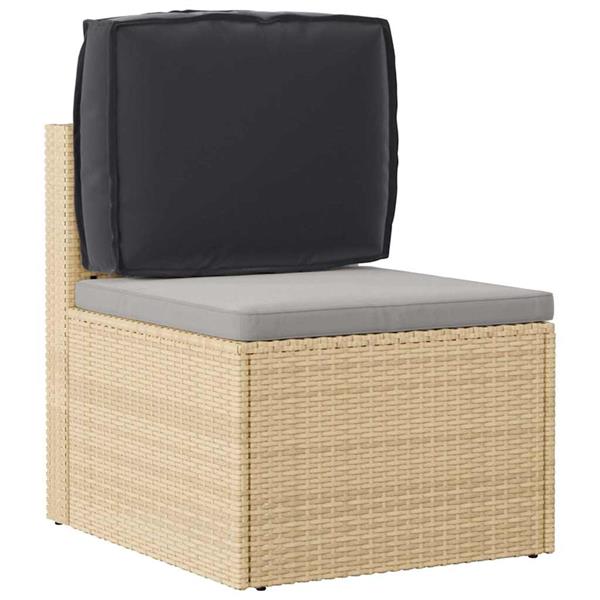 Grote foto vidaxl palletkussen voor rugleuning zwart 50 x 40 x 12 cm oxford stof huis en inrichting woningdecoratie