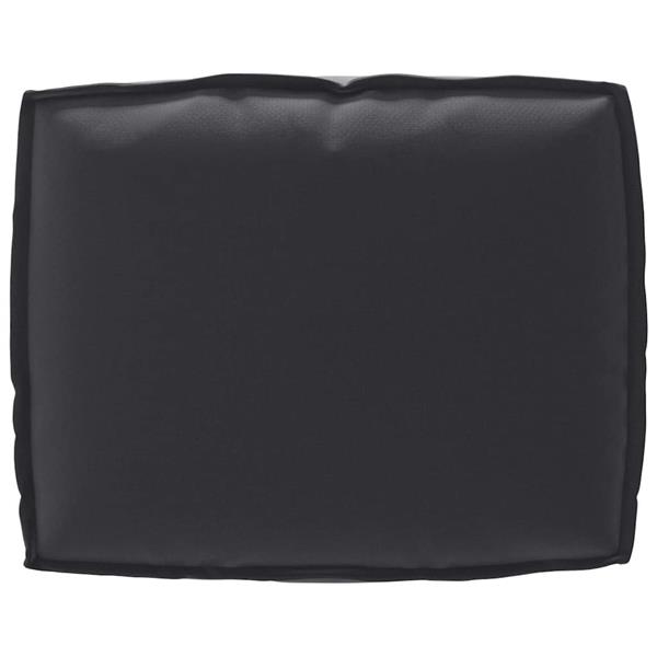 Grote foto vidaxl palletkussen voor rugleuning zwart 50 x 40 x 12 cm oxford stof huis en inrichting woningdecoratie