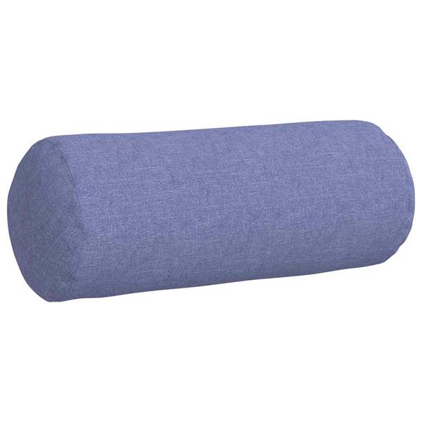 Grote foto vidaxl bolster kussens 2 pcs jeans blauw 15 x 40 cm stof huis en inrichting woningdecoratie
