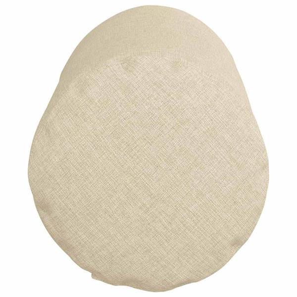 Grote foto vidaxl bolster kussens 2 pcs cr me 15 x 40 cm stof huis en inrichting woningdecoratie