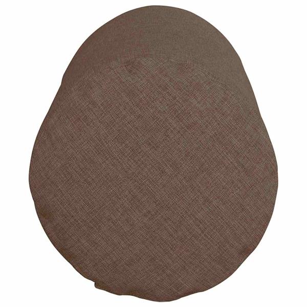 Grote foto vidaxl bolster kussens 2 pcs bruin 15 x 40 cm stof huis en inrichting woningdecoratie