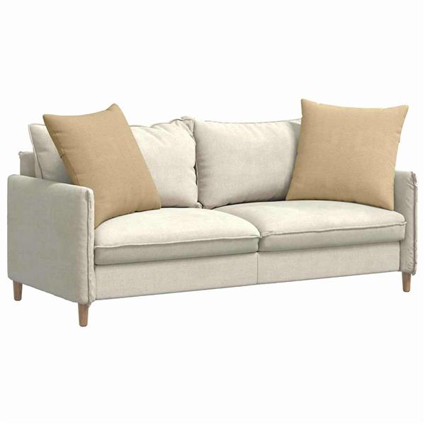 Grote foto vidaxl sofa kussens 2 pcs grijs groen 80 x 80 cm katoen stof huis en inrichting woningdecoratie