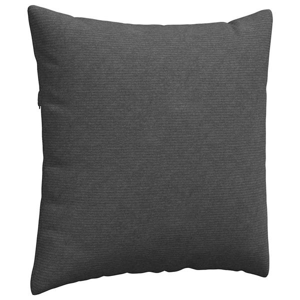 Grote foto vidaxl sofa kussens 2 pcs donkergrijs 80 x 80 cm katoen stof huis en inrichting woningdecoratie