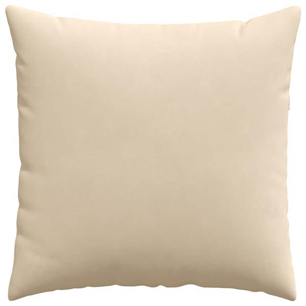 Grote foto vidaxl sofa kussens 2 pcs cr me 80 x 80 cm stof huis en inrichting woningdecoratie