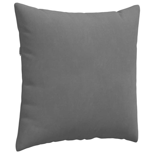 Grote foto vidaxl sofa kussens 2 pcs donkergrijs 80 x 80 cm stof huis en inrichting woningdecoratie