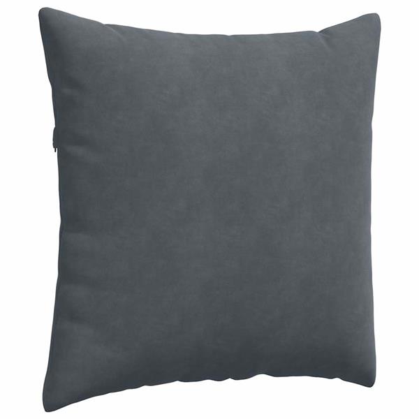 Grote foto vidaxl sofa kussens 2 pcs donkergrijs 80 x 80 cm katoen stof huis en inrichting woningdecoratie