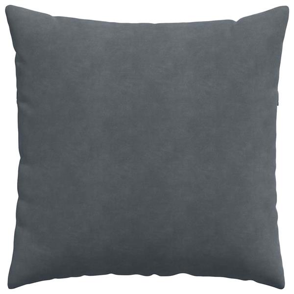 Grote foto vidaxl sofa kussens 2 pcs donkergrijs 80 x 80 cm katoen stof huis en inrichting woningdecoratie