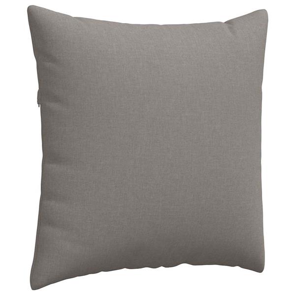 Grote foto vidaxl sofa kussens 2 pcs taupe 80 x 80 cm stof huis en inrichting woningdecoratie