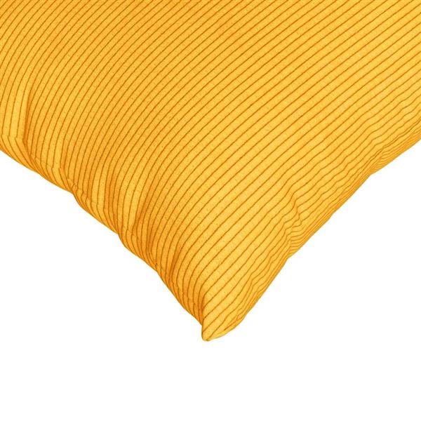 Grote foto vidaxl sofa kussens 2 pcs lichtgeel 60 x 60 cm katoen stof huis en inrichting woningdecoratie