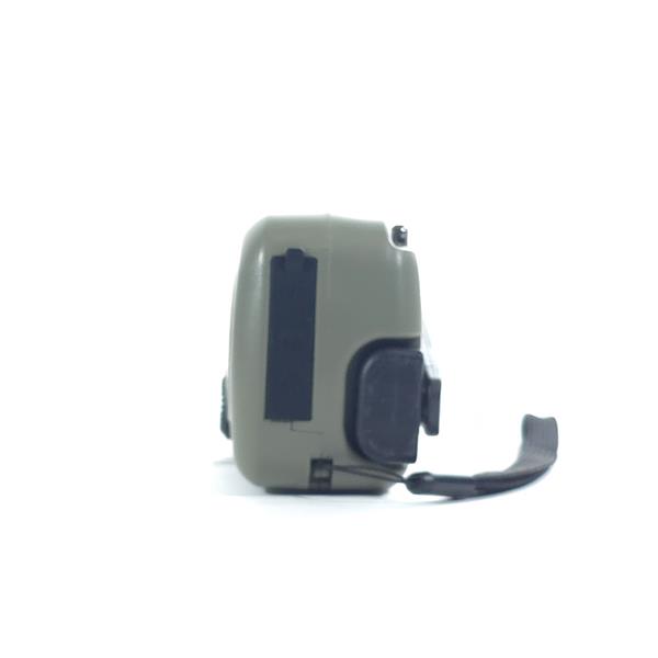 Grote foto slimlogy r3 mini 2000 mah noodradio nood zaklamp laadbaar met crank olijfgroen telecommunicatie batterijen en accu