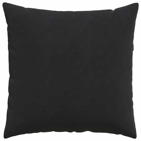 Grote foto vidaxl sofa kussens 2 pcs zwart 60 x 60 cm katoen stof huis en inrichting woningdecoratie