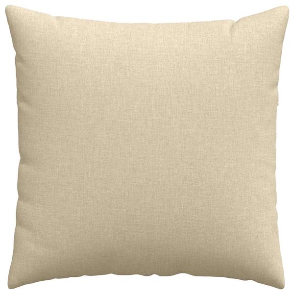 Grote foto vidaxl sofa kussens 2 pcs cr me 60 x 60 cm stof huis en inrichting woningdecoratie