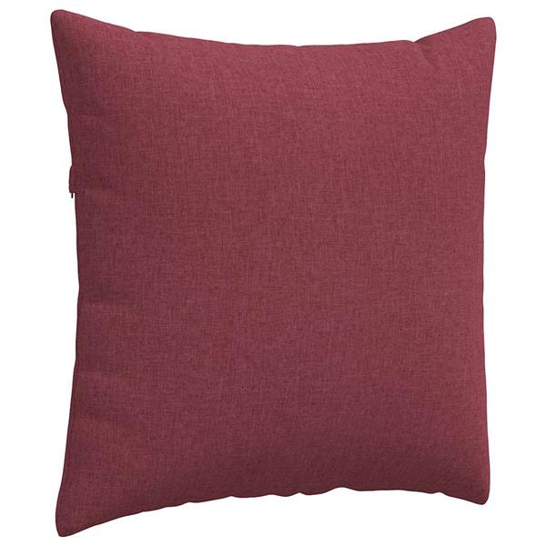 Grote foto vidaxl sofa kussens 2 pcs wijnrood 60 x 60 cm stof huis en inrichting woningdecoratie