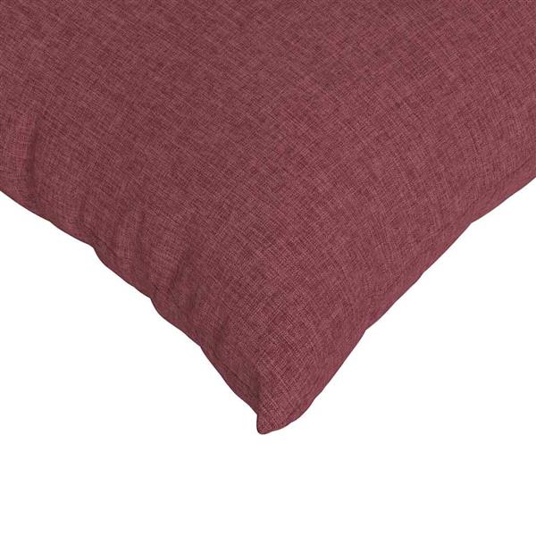 Grote foto vidaxl sofa kussens 2 pcs wijnrood 60 x 60 cm stof huis en inrichting woningdecoratie