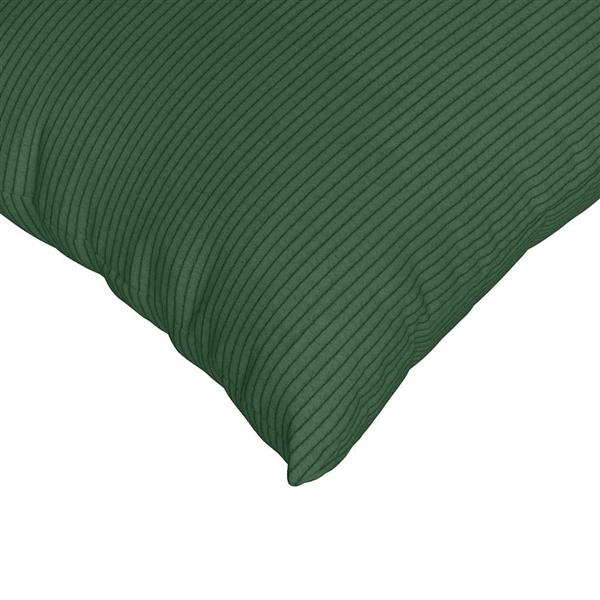 Grote foto vidaxl sofa kussens 2 pcs donkergroen 50 x 50 cm katoen stof huis en inrichting woningdecoratie