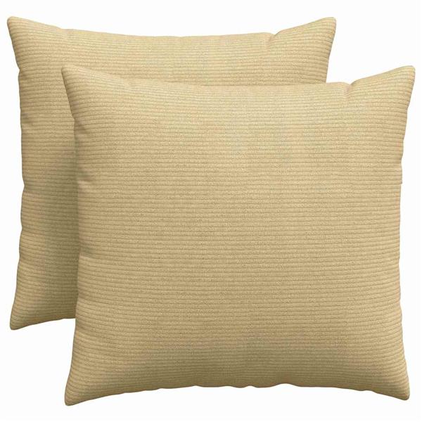 Grote foto vidaxl sofa kussens 2 pcs grijs groen 50 x 50 cm katoen stof huis en inrichting woningdecoratie