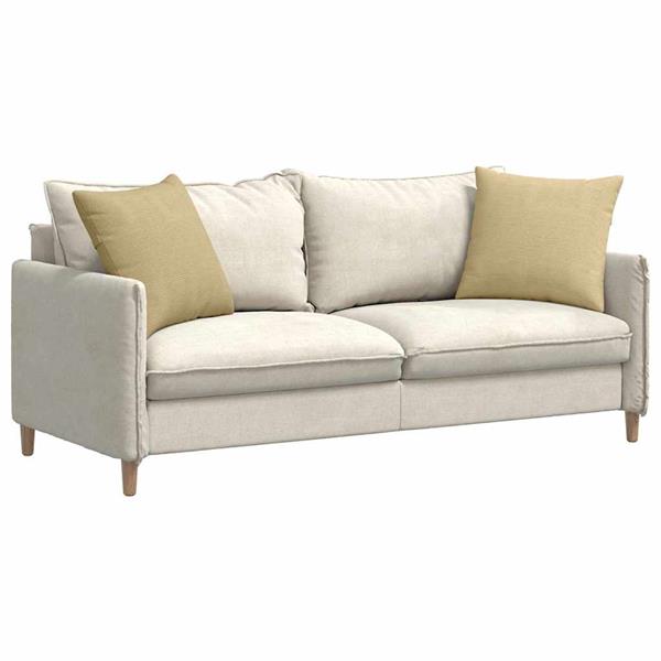 Grote foto vidaxl sofa kussens 2 pcs grijs groen 50 x 50 cm katoen stof huis en inrichting woningdecoratie