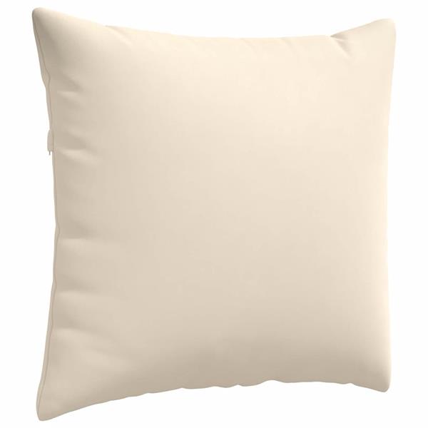 Grote foto vidaxl sofa kussens 2 pcs beige 50 x 50 cm stof huis en inrichting woningdecoratie