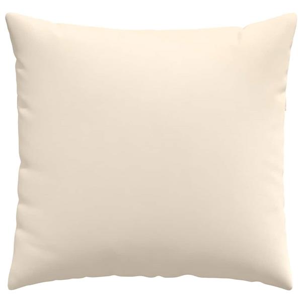 Grote foto vidaxl sofa kussens 2 pcs beige 50 x 50 cm stof huis en inrichting woningdecoratie