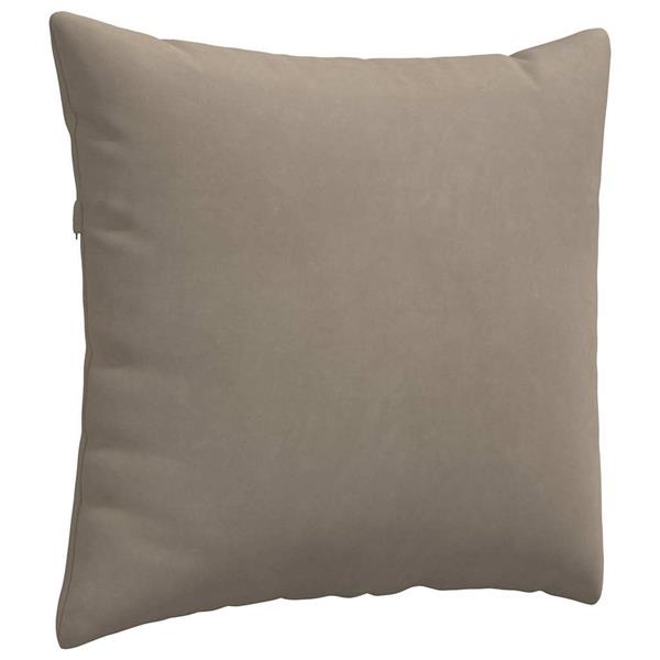 Grote foto vidaxl sofa kussens 2 pcs taupe 50 x 50 cm stof huis en inrichting woningdecoratie