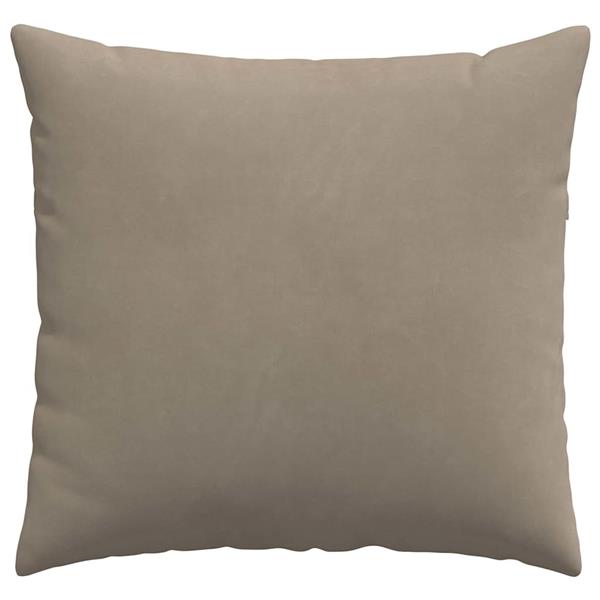 Grote foto vidaxl sofa kussens 2 pcs taupe 50 x 50 cm stof huis en inrichting woningdecoratie