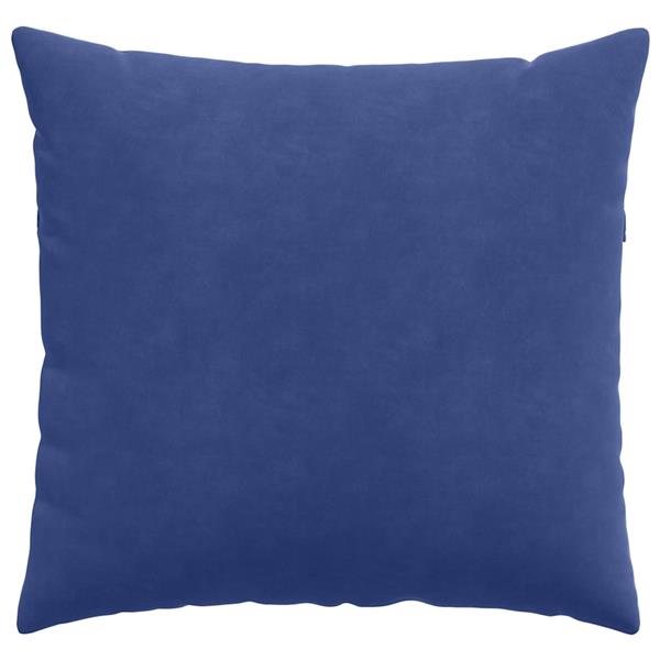 Grote foto vidaxl sofa kussens 2 pcs politieblauw 50 x 50 cm katoen stof huis en inrichting woningdecoratie