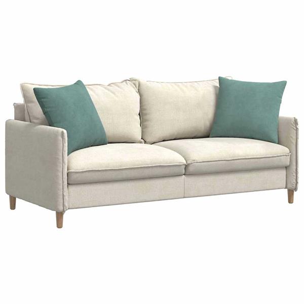 Grote foto vidaxl sofa kussens 2 pcs zeegroen 50 x 50 cm katoen stof huis en inrichting woningdecoratie
