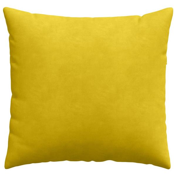 Grote foto vidaxl sofa kussens 2 pcs geel 50 x 50 cm katoen stof huis en inrichting woningdecoratie