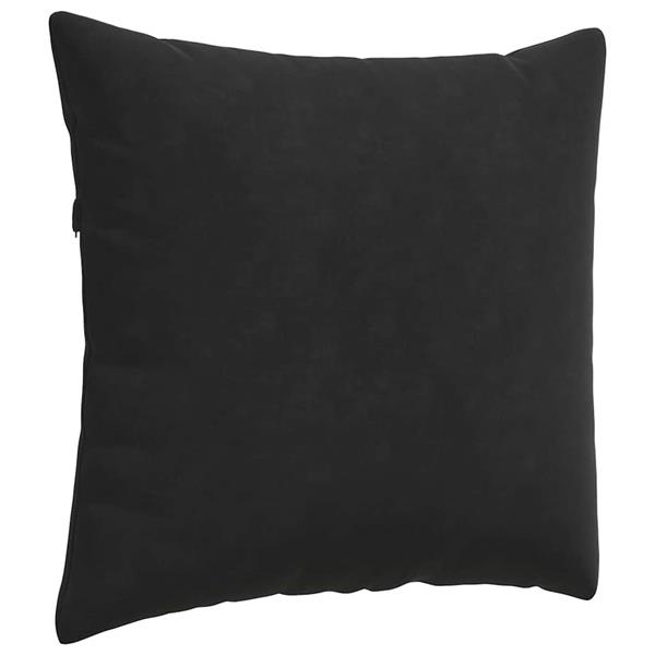 Grote foto vidaxl sofa kussens 2 pcs zwart 50 x 50 cm katoen stof huis en inrichting woningdecoratie