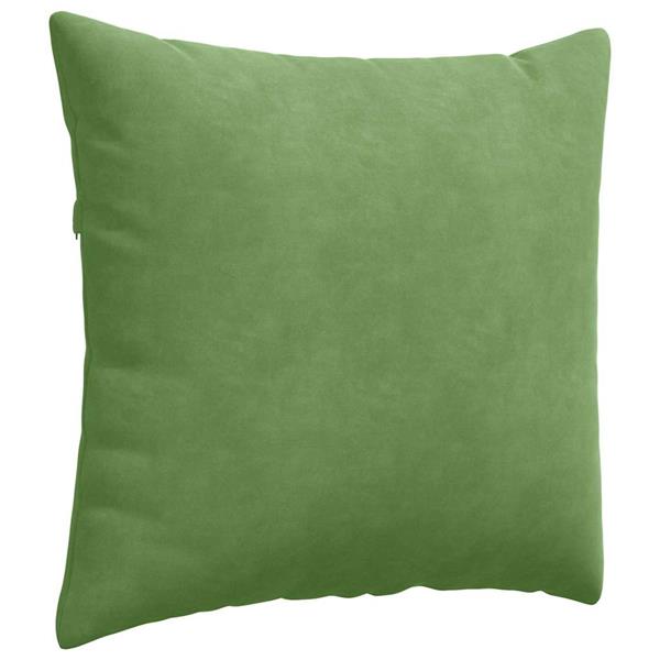 Grote foto vidaxl sofa kussens 2 pcs lichtgroen 50 x 50 cm katoen stof huis en inrichting woningdecoratie