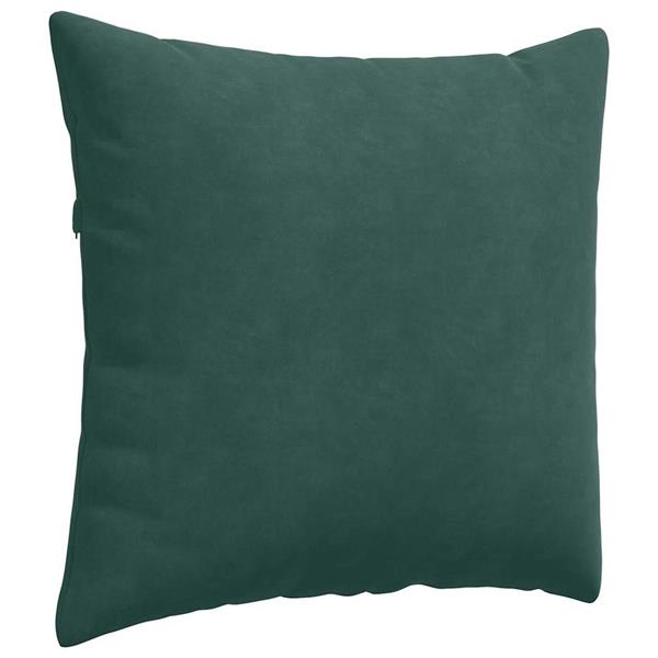 Grote foto vidaxl sofa kussens 2 pcs donkergroen 50 x 50 cm katoen stof huis en inrichting woningdecoratie