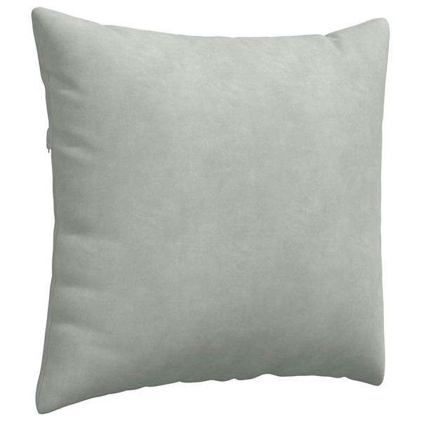 Grote foto vidaxl sofa kussens 2 pcs lichtgrijs 50 x 50 cm katoen stof huis en inrichting woningdecoratie